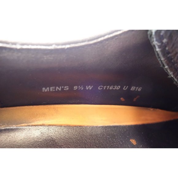 Cole Haan Black Leather Cap Toe Lace Up Oxfords Shoes Men\'s 9.5 W main image 11